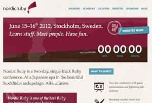 網站調色板-Nordic Ruby