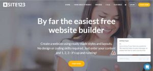 免費網站設計軟體-SITE123