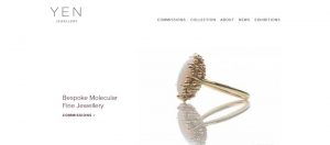 珠寶網站設計實例--Yen Jewellery