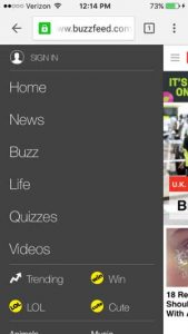 移動網站設計範例--buzzfeed-mobile-2
