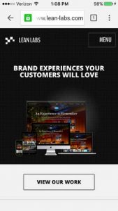 移動網站設計範例--lean-labs-mobile
