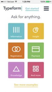 移動網站設計範例--typeform-mobile-2